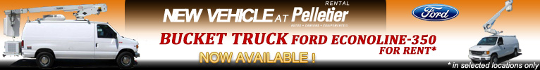 Ford E350 BoomTruck for rent