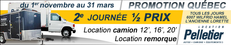 2 journée à moitié prix!